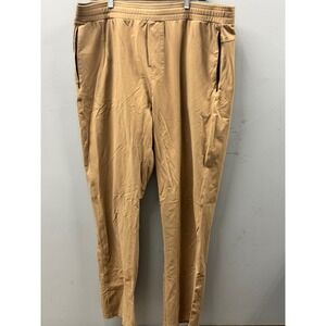 Public Rec Gamechanger Jogger Pants Men 42/32(40x30) Khaki Tan Stretch Chino